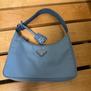 Prada Light Blue Handbag
